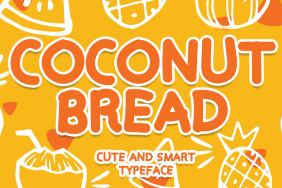 Cococnut Bread Font for Web Design