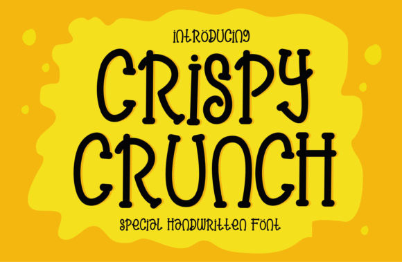 Crispy Crunch Font for Eye-Catching Campaigns