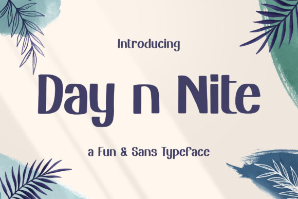Day N Nite Font for Business Branding
