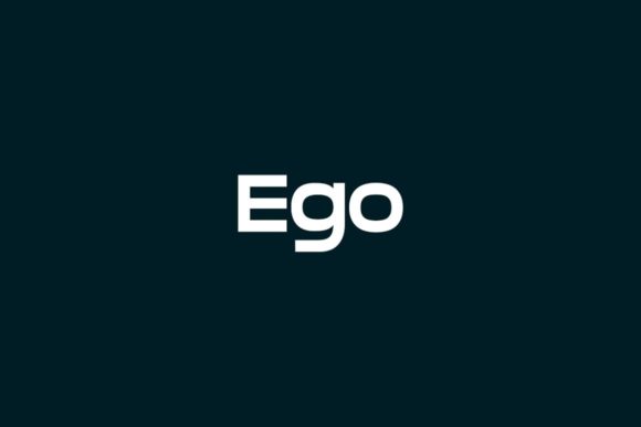 Ego Display Font for Web Design