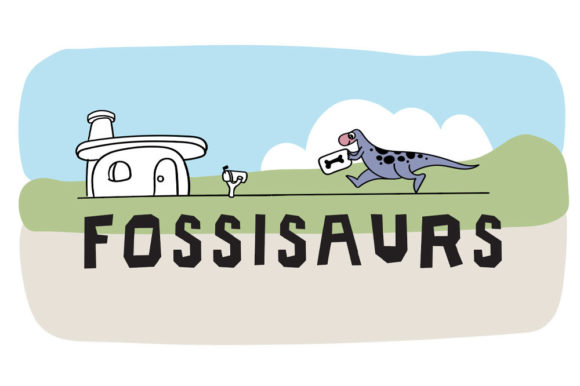 Fossisaurs: A Stone Age-Inspired Display Font for Editorial Projects