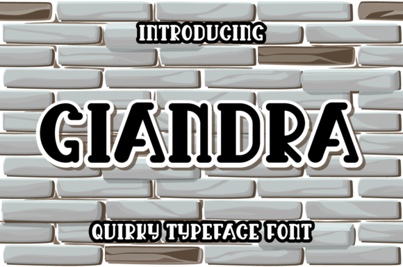 Giandra: A Cool, Urban Display Font for Modern Editorial Projects