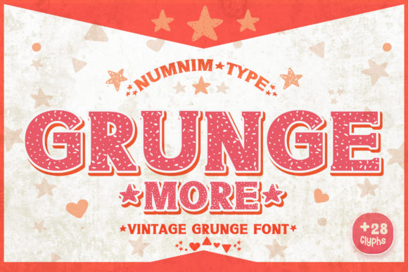 Grunge More: A Bold Display Font for Campaign Creativity