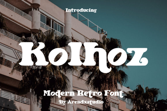 Kolhoz: A Bold Display Font for Modern Web Design