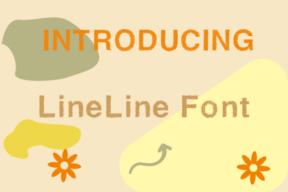 Line Line: A Bold Display Font for Handmade Creations