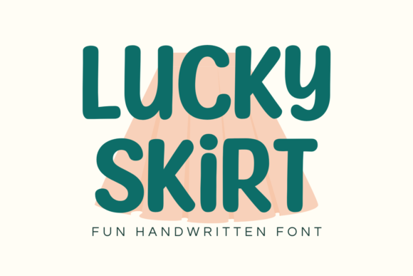 Lucky Skirt: A Playful Typeface for Editorial Design