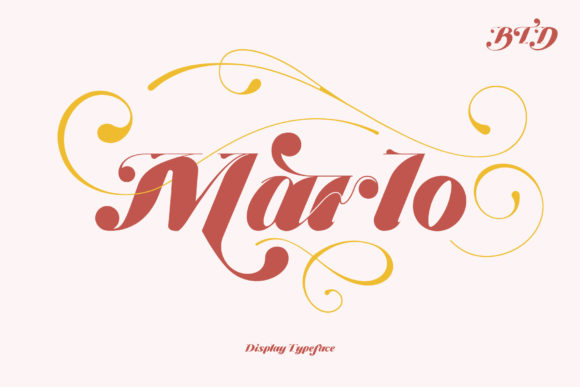 Marlo: A Bold Display Font for Editorial Elegance