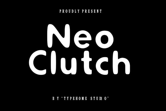 Neo Clutch: A Bold Vintage Font for Creative Branding