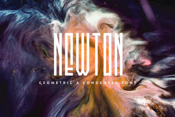 Newton Font for Handmade and Commercial Crafts