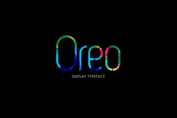 Oreo Display Font for Web Design