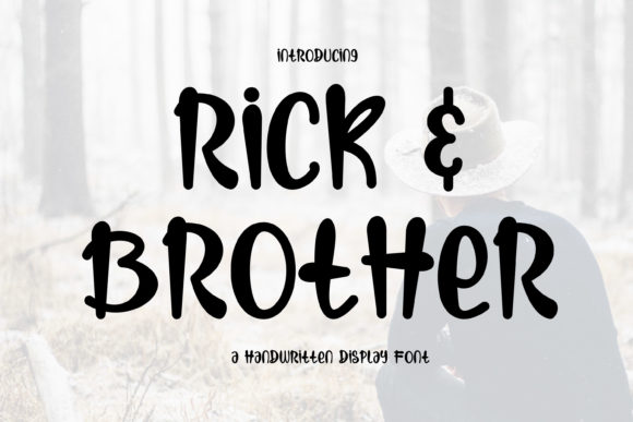 Rick Brother Font for Editorial Design