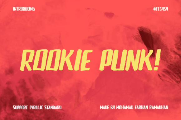 Rookie Punk Font Review for Real Projects