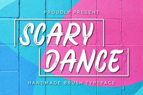Scary Dance Font for Bold Editorial Design