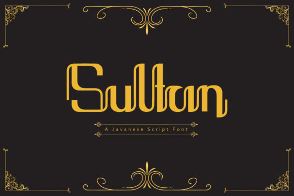 Sultan Display Font Review for Design Projects
