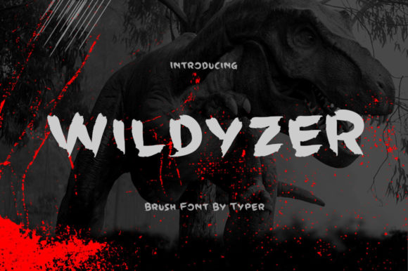 Wildyzer: A Display Font for Bold Visual Statements