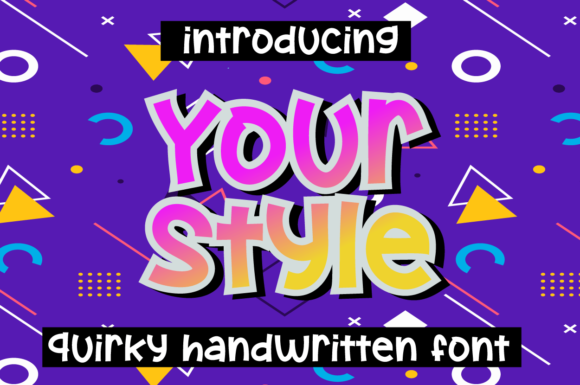 Your Style Display Font for Handmade Creations
